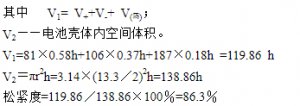 松緊度檢驗(yàn)公式