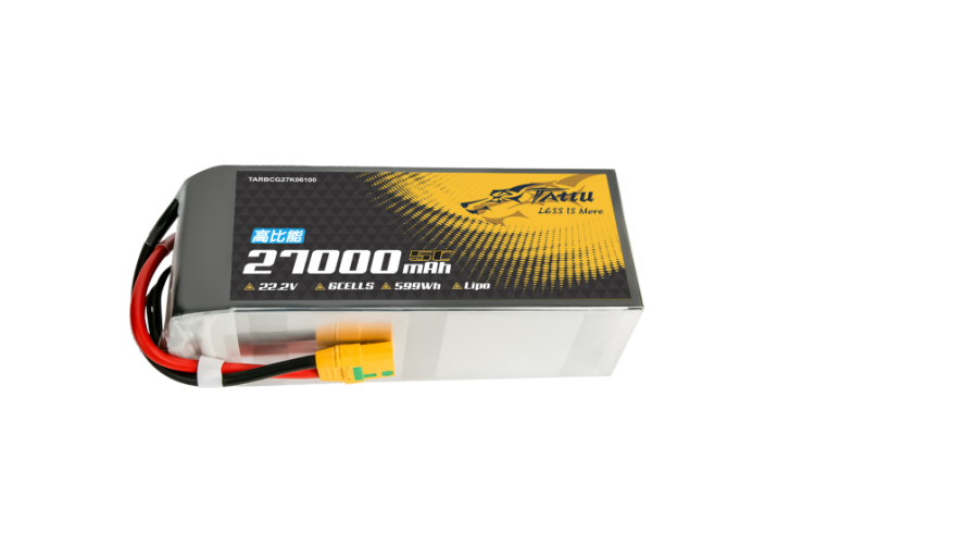 TATTU-高比能-27000mAh-5C-22.2V-6S1P-XT90-S